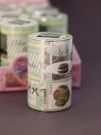 Набор наклеек "Little cute things", green (7,2см*2м)