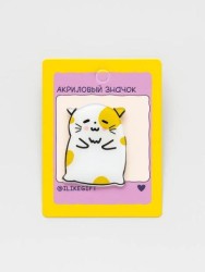 Значок акриловый iLikeGift "Cat"