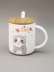 Кружка «lovely kitten», teardrop (450 ml)