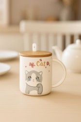 Кружка «lovely kitten», teardrop (450 ml)
