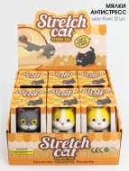Мялка - антистресс «Soft cat», шоубокс 12 шт.