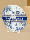 Зеркало настольное "Comfortable", синее (15,5*16 см)