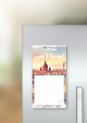 Магнитный блок для заметок "Солнечный Питер",  плотность 80 г.