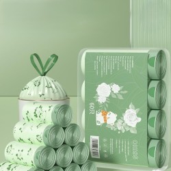 Набор декоративных пакетов на завязках "Camellia" 4 рулона, 60 шт/рулон (45*40 см)