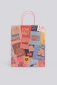 Пакет подарочный «Mood board», colorful (26*32*12)