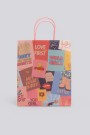 Пакет подарочный «Mood board», colorful (26*32*12)