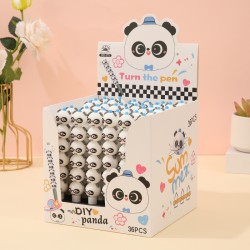 Ручка гелевая  "Summer panda", blue, шоу-бокс 36 шт.