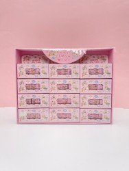 Набор декоративного скотча 4 шт. "Cute ballon" pink, шоу-бокс 12 шт.