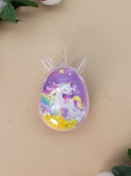 Расческа «Unicorn rainbow», purple