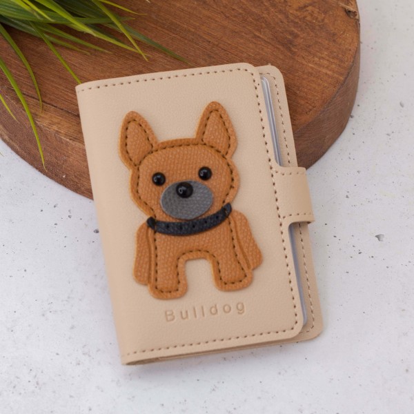 Визитница "Bulldog", brown 