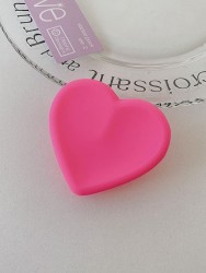Попсокет "Soft heart", fuchsia