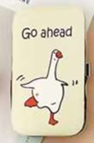 Маникюрный набор "Go ahead goose", yellow 