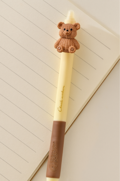 Ручка пиши-стирай "Teddy bear", brown 