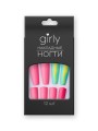 Накладные ногти GIRLY «Golden tides», 12 шт., с клеевыми пластинами