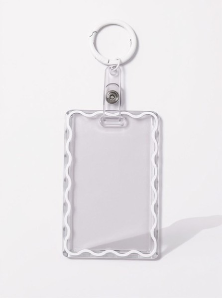 Футляр для карт "Wave outline", white 