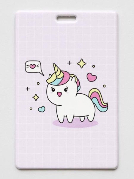 Держатель для карт Аниме «Unicorn» (6,5 х 10,4 см) 