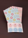 Набор подарочных пакетов+наклейки (6 шт.) "Sweets", 18*9*5.5