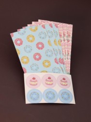 Набор подарочных пакетов+наклейки (6 шт.) "Sweets", 18*9*5.5