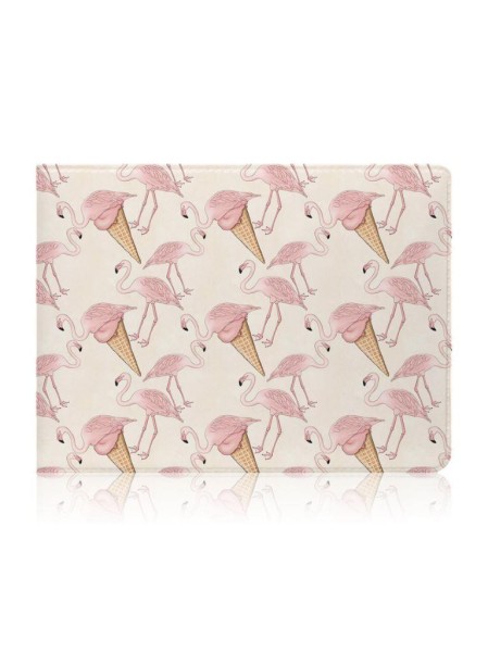 Обложка для студенческого Flamingo Ice cream, плотность 600 мкм 