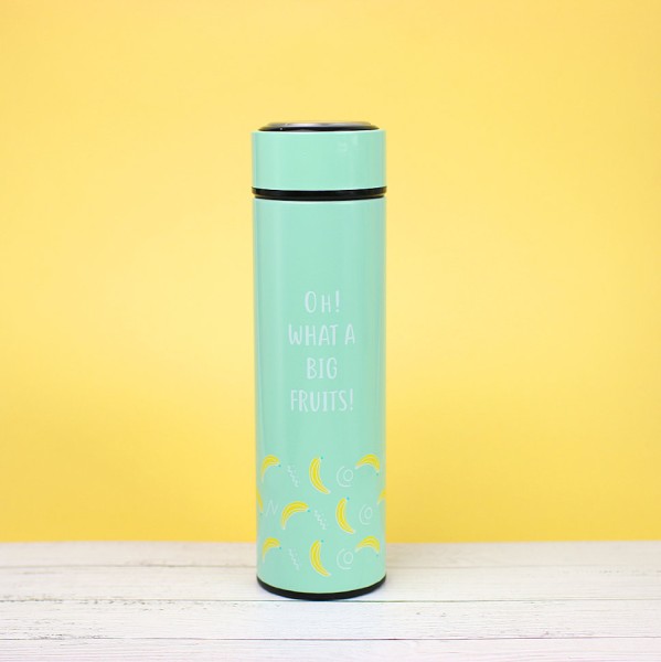 Термос "What a big fruits", green (400ml) 