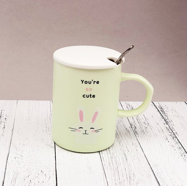 Кружка"You are so cute" (green) (380ml) 