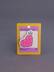 Значок акриловый iLikeGift "Heart of a Princess"