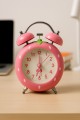 Часы-будильник «Strawberry», pink (7,5х10,5 см)