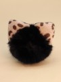 Резинка для волос "Fluffy team", black (8 см)