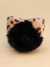 Резинка для волос "Fluffy team", black (8 см)