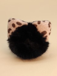 Резинка для волос "Fluffy team", black (8 см)