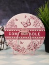 Зеркало настольное "Comfortable", красное (15,5*16 см)