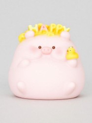 Копилка «Pig happy», pink (19 см), пластик
