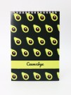Скетчбук "Many avocado" 14х20 см,  плотность 100 гр