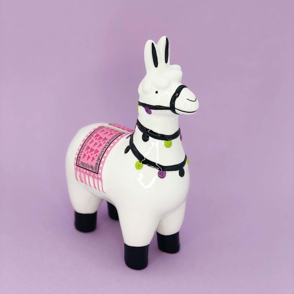 Копилка "Lama", white(02) 