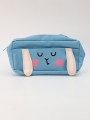 Пенал "My friend bunny", blue (21.5*9.5*4.5 см)