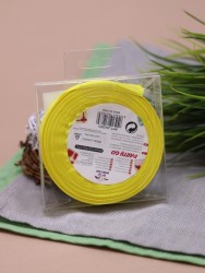 Лента для декора и подарков "Ribbon of Joy", yellow (2 см*1 м)
