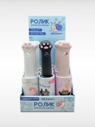Ролик для чистки одежды "Paw", 10 см*60 листов, шоу-бокс iLikeGift 12 шт.
