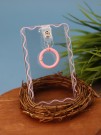 Футляр для карт "Wave outline", pink