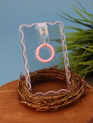 Футляр для карт "Wave outline", pink