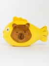 Мягкая игрушка "Capybara fish", kiss, 20 см
