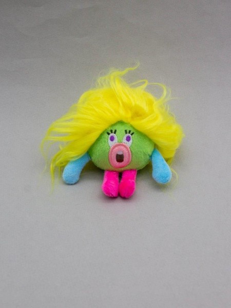 Плюшевый брелок "Colorful monster", yellow (8 см) 