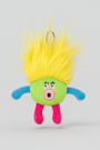 Плюшевый брелок "Colorful monster", yellow (8 см)