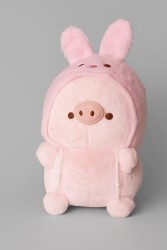 Мягкая игрушка "Pig masquerade", pink, 30 см