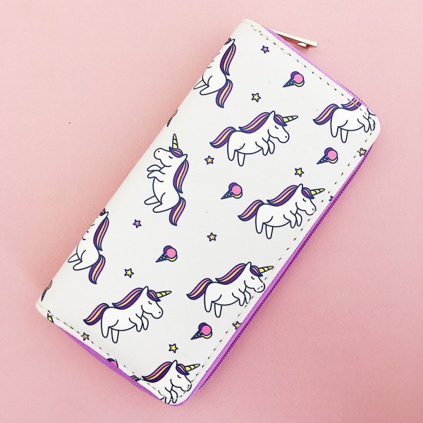 Кошелёк "Unicorn Ice Cream" purp 