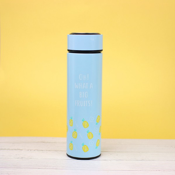 Термос  "What a big fruits", blue (400ml) 
