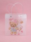 Пакет подарочный прозрачный «Bear», yeach (22*21,5*10)