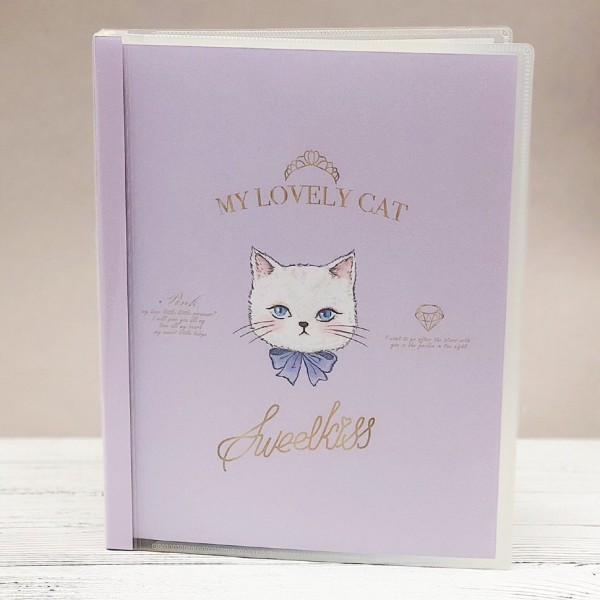Ежедневник "Cats" purple 
