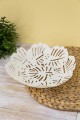 Корзина "Leaves", white