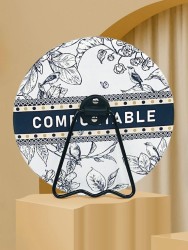 Зеркало настольное "Comfortable", чёрное (15,5*16 см)