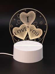 Ночник iLikeGift "I love you" LED, USB (9х18 см)
